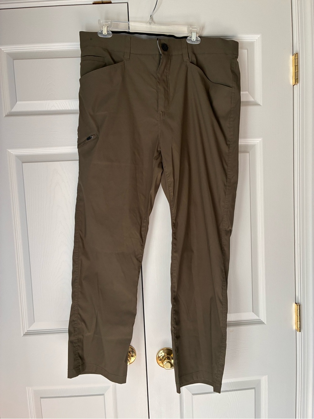Orvis Men's Tech Pants, 38X30, 2-WayStretch Water Repellent “Kalamata” Color